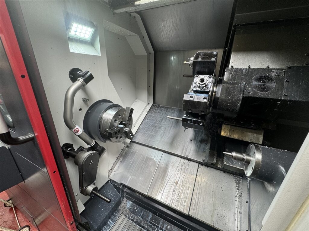 The spacious work envelope of a single spindle Dugard SMEC at C&K Engineers